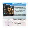 Pyle Tripod Standı 40-İnç Projektör Perdesi Beyaz