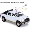 RAM 1500 Kamyonet Pres Döküm Model Arabalar Beyaz