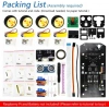 Raspberry Pi 4 B 3 B+ B A+ için Freenove 4WD Akıllı Araç Kiti