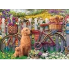 Ravensburger Bahçedeki Sevimli Köpekler 500 Parça Puzzle - 15036