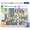 Ravensburger Cat Nap 500 Parça Büyük Puzzle - 14966