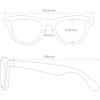 Ray-Ban Meta Skyler Akıllı Gözlük Parlak Siyah / Geçişler Cerulean Mavi