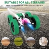 Rcabcar Çift Taraflı Uzaktan Kumandalı Araba Green