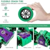 Rcabcar Çift Taraflı Uzaktan Kumandalı Araba Green Purple