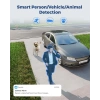 REOLINK 4K WiFi Güvenlik Kamerası, 180° Ultra Geniş Açı, Tak-Çalıştır