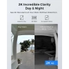 REOLINK Kapı Zili WiFi Kamera - Kablolu 5MP Dış Mekan Video Kapı Zili White