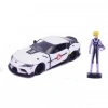 Robotech 2020 Toyota Supra Döküm Araba ve Roy Focker Figürü