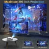Roconia 5G WiFi Bluetooth Yerel 1080P Projektör White