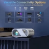 Roconia 5G WiFi Bluetooth Yerel 1080P Projektör White