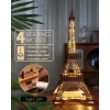 Rolife Büyük Eyfel Kulesi 3D Ahşap Puzzle - LED Model Yapı Seti