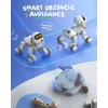 Ruko 18011 Uzaktan Kumandalı Robot Köpek Oyuncağı - Beyaz/Gold