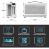 S300 - Mini-ITX PC Oyun Kasası S300 White