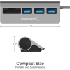 SABRENT 5i 1 arada USB-C 3.0 ve SD Kart Okuyucu (HB-U3CR)