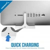 SABRENT İnce Tek Gövdeli 4 Bağlantı Noktalı USB 3.0 Hub (HB-IMCU)