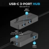 SABRENT USB 3.0  Yekpare Alüminyum Taşınabilir Veri Hubı (HB-MC3B)