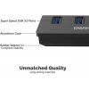 SABRENT USB 3.0  Yekpare Alüminyum Taşınabilir Veri Hubı (HB-MC3B)