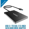 SABRENT USB 3.1 (Tip A) - SSD / 2,5 İnç SATA Sabit Sürücü Adaptörü (EC-SS31)