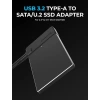 SABRENT USB 3.2 Tip A - SATA/U.2 SSD Adaptör Kablosu ve Adaptör [EC-U2SA]