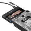 SABRENT USB 3.2 Tip C M.2 PCIe NVMe + SSD ve HDD Dönüştürücü [DS-UCMH]