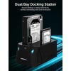 SABRENT USB C Bağlantı İstasyonu ve SSD ve HDD Çevrimdışı Klonlama (DS-UNHC)