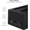 SABRENT USB C Bağlantı İstasyonu ve SSD ve HDD Çevrimdışı Klonlama (DS-UNHC)
