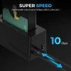 SABRENT USB C Bağlantı İstasyonu ve SSD ve HDD Çevrimdışı Klonlama (DS-UNHC)