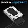 SABRENT USB SATA Harici Sabit Disk Soğutma Fanlı Lay Düz Yerleştirme İstasyonu Hard Drive Converter