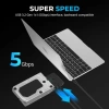SABRENT USB SATA Harici Sabit Disk Soğutma Fanlı Lay Düz Yerleştirme İstasyonu Hard Drive Converter