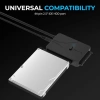 SABRENT USB SATA Harici Sabit Disk Soğutma Fanlı Lay Düz Yerleştirme İstasyonu Hard Drive Converter
