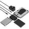 SABRENT USB SATA Harici Sabit Disk Soğutma Fanlı Lay Düz Yerleştirme İstasyonu Hard Drive Converter