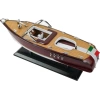 SAILINGSTORY Ahşap Tekne Riva Aquarama Sürat Teknesi 1/20 Ölçekli Small