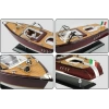 SAILINGSTORY Ahşap Tekne Riva Aquarama Sürat Teknesi 1/20 Ölçekli Small
