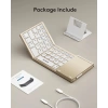 Samsers Touchpadli Katlanabilir Bluetooth Klavye BT x 1 Desert Gold
