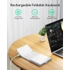Samsers Touchpadli Katlanabilir Bluetooth Klavye BT x 1 Frost Silver
