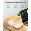 Samsers Touchpadli Katlanabilir Bluetooth Klavye BT x 1 Rose Gold