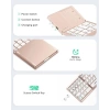 Samsers Touchpadli Katlanabilir Bluetooth Klavye Rose Gold