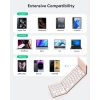 Samsers Touchpadli Katlanabilir Bluetooth Klavye Rose Gold