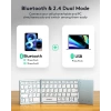 Samsers Touchpadli Katlanabilir Bluetooth Klavye Sky Blue