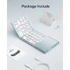 Samsers Touchpadli Katlanabilir Bluetooth Klavye Sky Blue