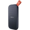 SanDisk 2TB Taşınabilir SSD - Up to 520MB/s, USB-C, USB 3.2 Gen 2 - SDSSDE30-2T00-G25 Eski Nesil Black 1TB