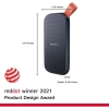 SanDisk 2TB Taşınabilir SSD - Up to 520MB/s, USB-C, USB 3.2 Gen 2 - SDSSDE30-2T00-G25 Eski Nesil Black 1TB