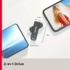 SanDisk iXpand Flash Bellek 128 GB Gray