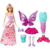 Sarışın Moda Bebeği ile Barbie Bebek Giydirme Seti Barbie Fantasy