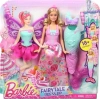 Sarışın Moda Bebeği ile Barbie Bebek Giydirme Seti Barbie Fantasy
