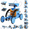 Sillbird STEM 12si 1 Arada Solar Robot Oyuncak Mavi