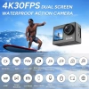 SJCAM Yükseltilmiş SJ4000 4K30FPS WiFi Aksiyon Kamerası SJ4000 DS