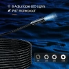 SKYBASIC 8 LED Işıklı Muayene Endoskop Kamerası 15M