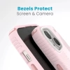 Speck ClickLock MagSafe iPhone 15 Kılıfı 6,1 İnç Nimbus Pink/Dahlia Pink/Strawberry Milk
