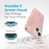 Speck ClickLock MagSafe iPhone 15 Kılıfı Dahlia Pink/Rose Copper/White