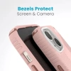 Speck ClickLock MagSafe iPhone 15 Kılıfı Dahlia Pink/Rose Copper/White